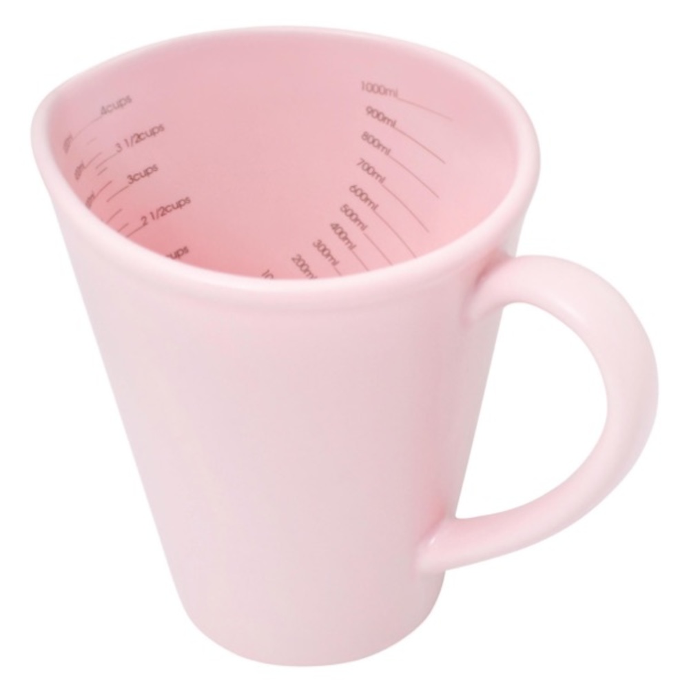 NWB Nigella Lawson Living Kitchen 1 Liter Measuring Jug / Cup in Rosebud Pink